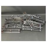 Vintage Straight & Curved O Gauge Railroad Track