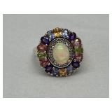 Stunning Sterling & Gemstone Ring
