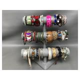 Vintage To Modern Costume Jewelry Bracelet Lot