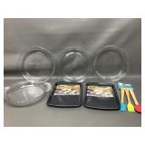 Glass Pyrex Pie Plates & More!