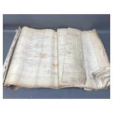 Vtg Techical Drawings For D.l. & W.r.r. 1955