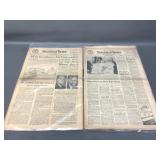 1950's Trainman News Vintage Papers 38 Issues
