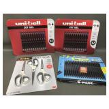 Scotch Precision Scissors & Uni-ball Gel Pens