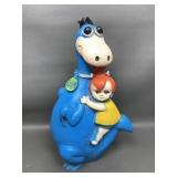 Vtg 1971 Hanna-barbera Flintstones Piggy Bank