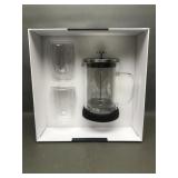 Dean & White French Press Coffee Set W Glasses