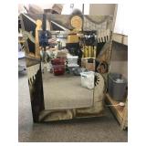 Vintage Geometric Music Themed Wall Mirror