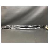 Jesse James Metal Gun Novelty Walking Stick