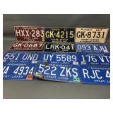 Vtg Michigan License Plates & More!