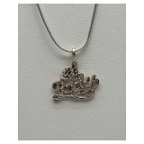 Sterling Silver 'Lady' Necklace