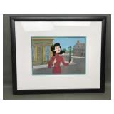 Framed Original Handpainted Veronica Lodge Cel