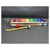 Vtg 1964 Fisher-price Pull-a-tune-xylophone
