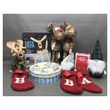 Rustic Pine Reindeer, Christmas Decor & More!