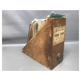 Antique Erie Railroad Company Accounting Dept File