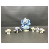 Vtg Ceramic Sound Sculpture Elepant & More!