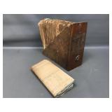 Antique Erie Railroad Company Accounting Dept File
