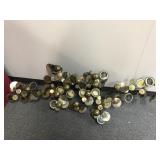 Mcm Torched Raindrops Metal Wall Sculpture