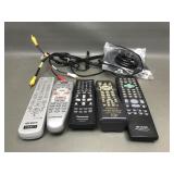 Video Splitter Cable, Hdmi's, Remotes & More!