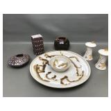 Ceramic Chip&dip Bowl, Salt/pepper Shakers & More!