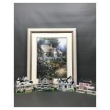 Carol Sergon Tudor Cottage Print & Shelias