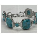 Sterling & Turquoise Bracelet