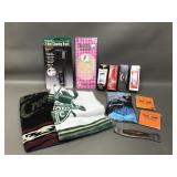 Golf Cleaning Brush, Womens Gloves, Golf Balls+