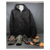 Berne Workwear Jacket Brown Quilt-lined Coat &more