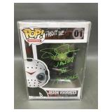 Signed Cj Graham Jason Voorhees Funko Pop Figurine