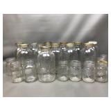 Kerr, Ball & More Glass Mason Jars