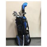 Strata Ultimate Golf Clubs & Carry Stand Bag 11 Pc