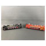 Vintage Ichiko Japan Tin Litho Toy Trains