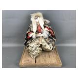 Japanese Kabuki Lion Dancer Doll 'kagami Jishi'