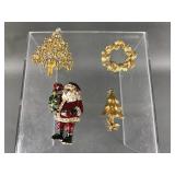 Christopher Radko, Eisenberg & More Christmas Pins