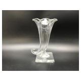 Steuben Horn A Plenty Glass Vase