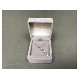 Sterling Silver Diamond Tested Avon Necklace