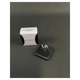 Avon Sterling Silver Blue Spinel Ring