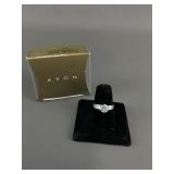 Sterling Silver Channel Setting Ring Size 7