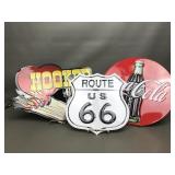 Automotive & Soda Metal Signs