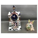 Vtg House Of Loyd Christmas Music Clock