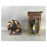 Vintage Berkeley Designs Copper Alloy Outhouse