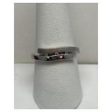 Sterling Silver & Diamond Ring