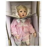 Susan Krey Porcelain Sweetie Pie Doll 24in Tall