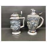 Vtg 1989 Avon Racing Car Beer Stein  &...