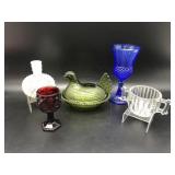 Indiana Glass Hen, Fenton Hobnail & More!