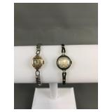 Vtg Benrus & Bulova Art Deco Watches