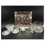 George Briard Serving Tray & More Vintage Glass