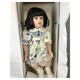 Premiere Collectible Porcelain Doll, 'ja-lin'