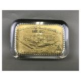 Vintage Cambridge Glass Company Paperweight