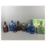 Libbey Glass Owl Bank, Commemorative Decanters &