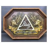 Vtg. Blatz Beer 'americas Great Light Beer' Sign
