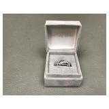 Avon Sterling Silver Diamond Tested Ring